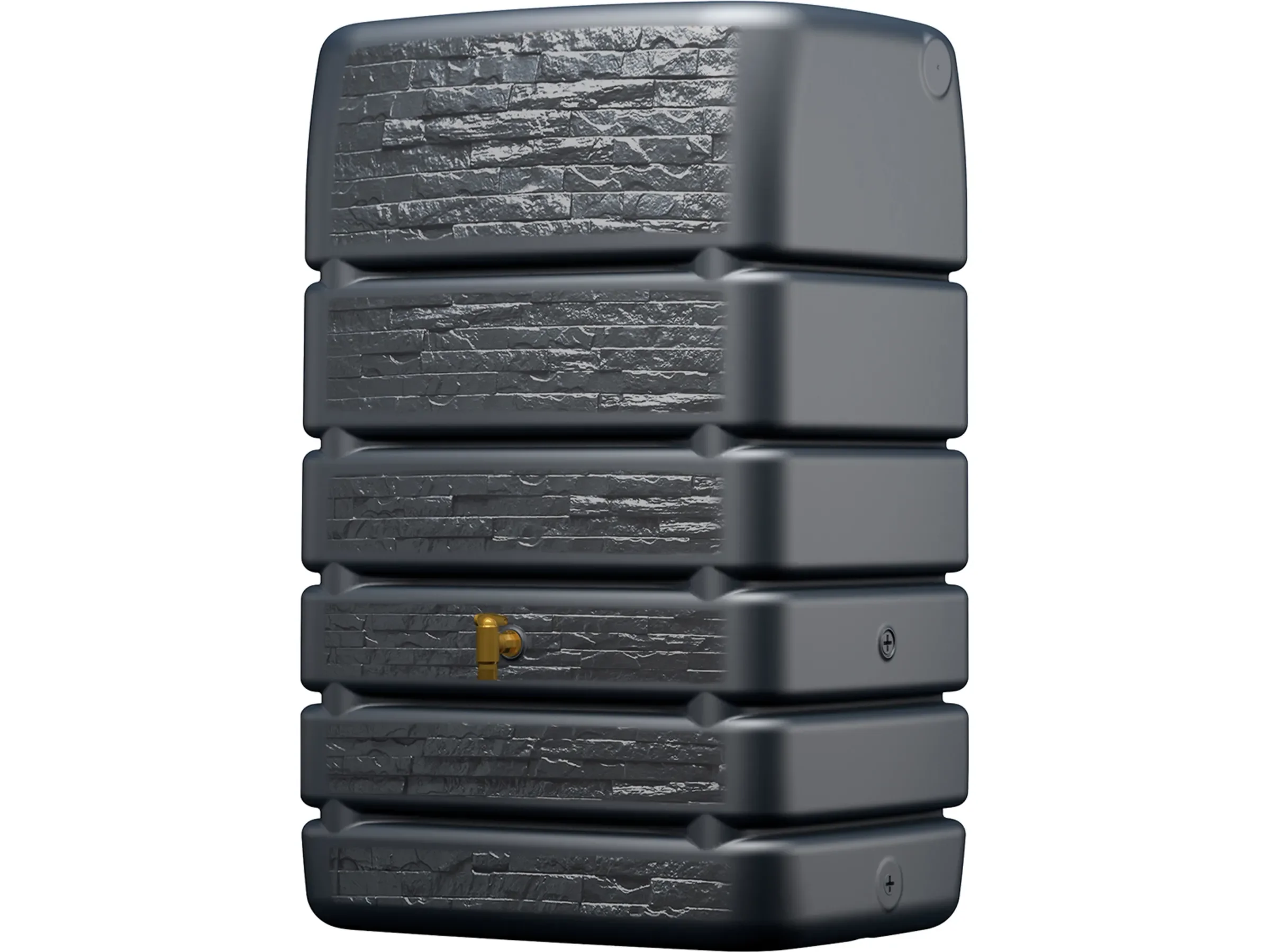 4rain Slim Stone Decor 510 L Regentonne graphite 211840