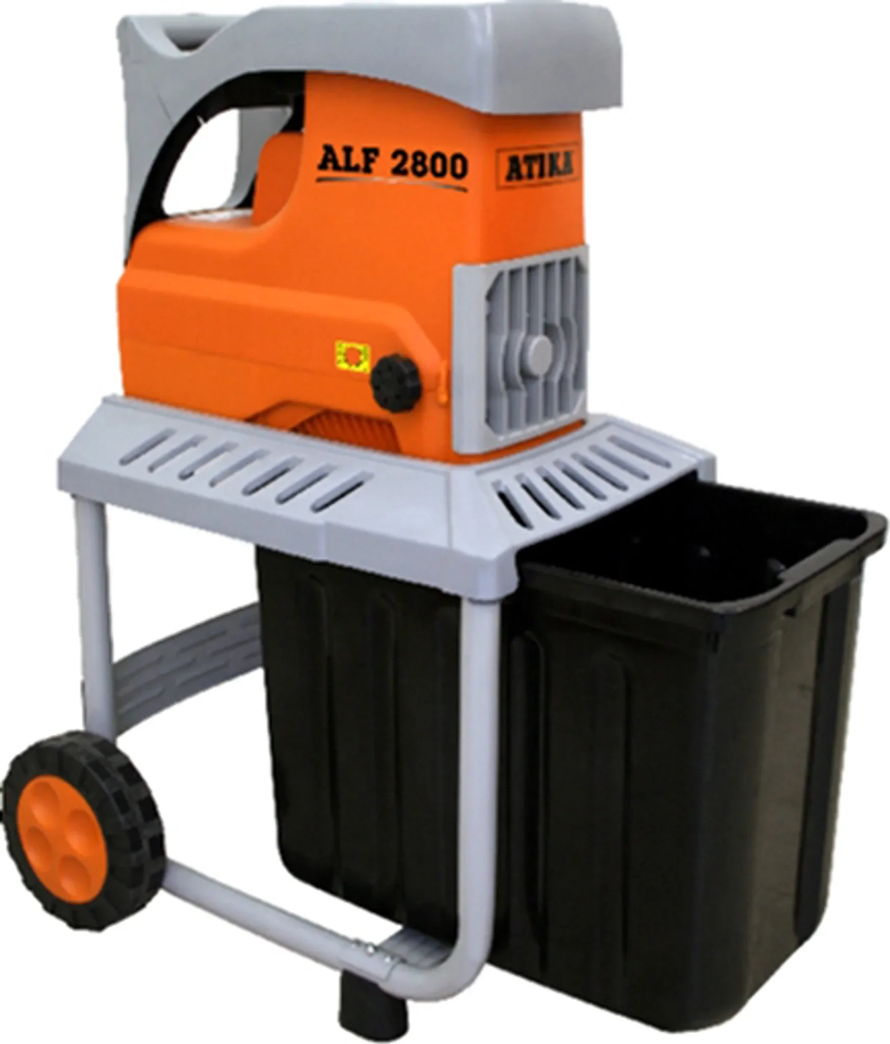 ATIKA ALF 2800 Leiser Gartenhäcksler 2800 W Walzenhäcksler