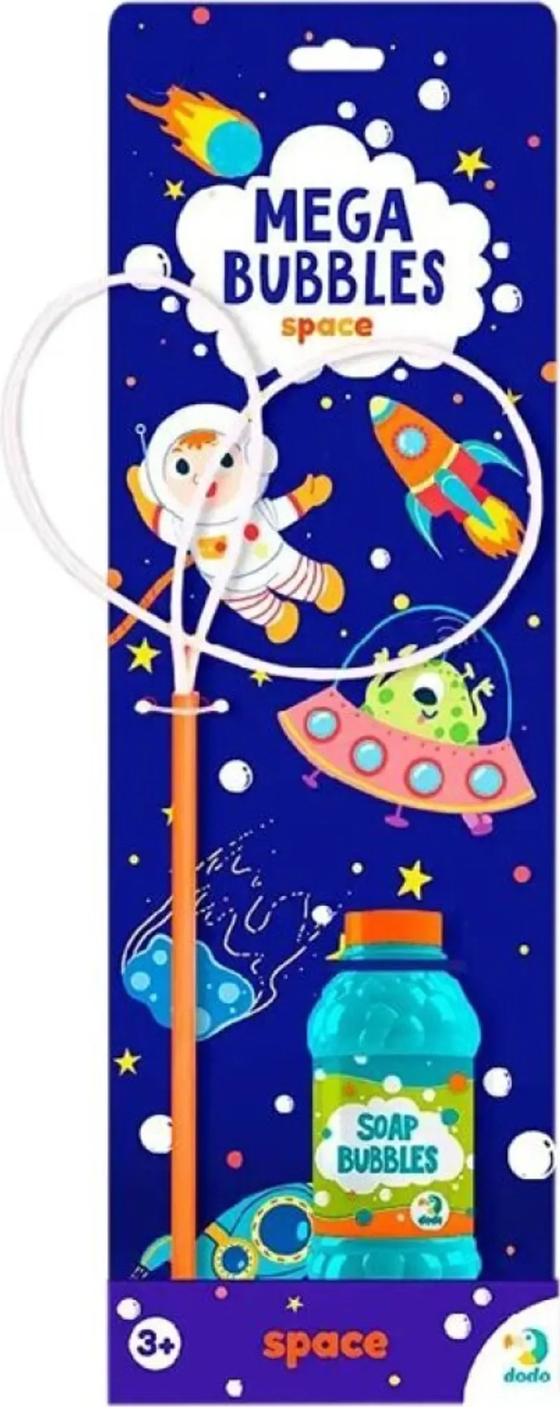 Mega Weltraum-Seifenblasen Set – Bubble Maker 145 ml