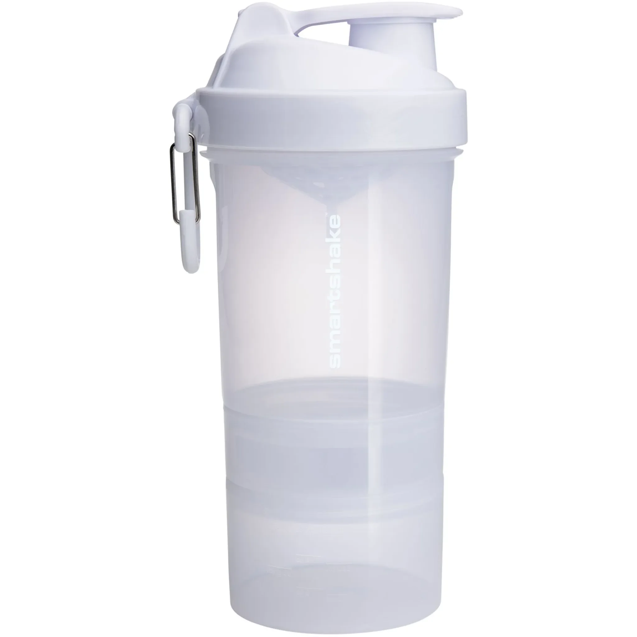 Smartshake Original2Go – 600 ml Shaker, Weiß