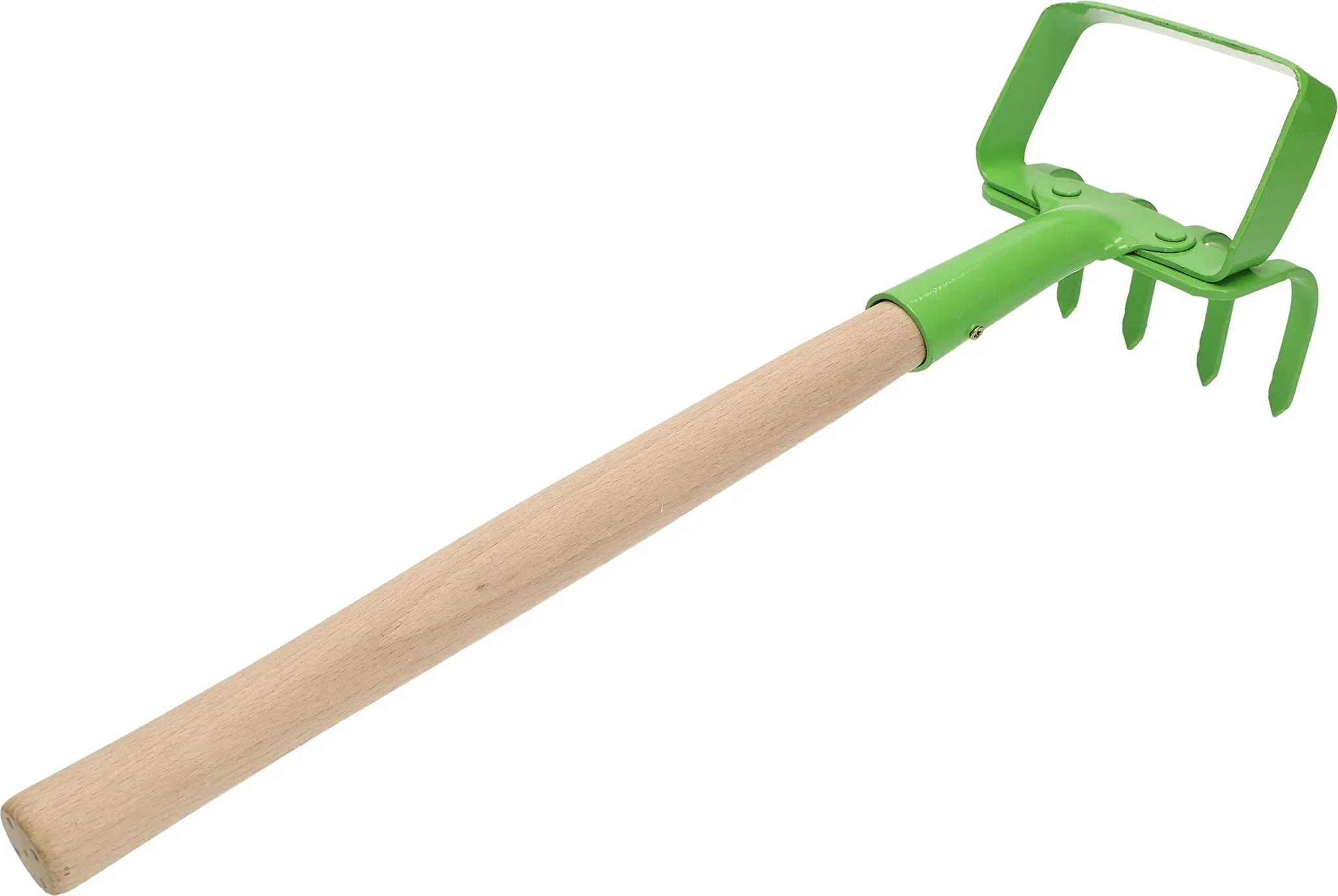 KOTARBAU® Mini Rechen mit Pendelhacke – 95 mm, Gartenwerkzeug zum Jäten, Umpflanzen & Mulchen