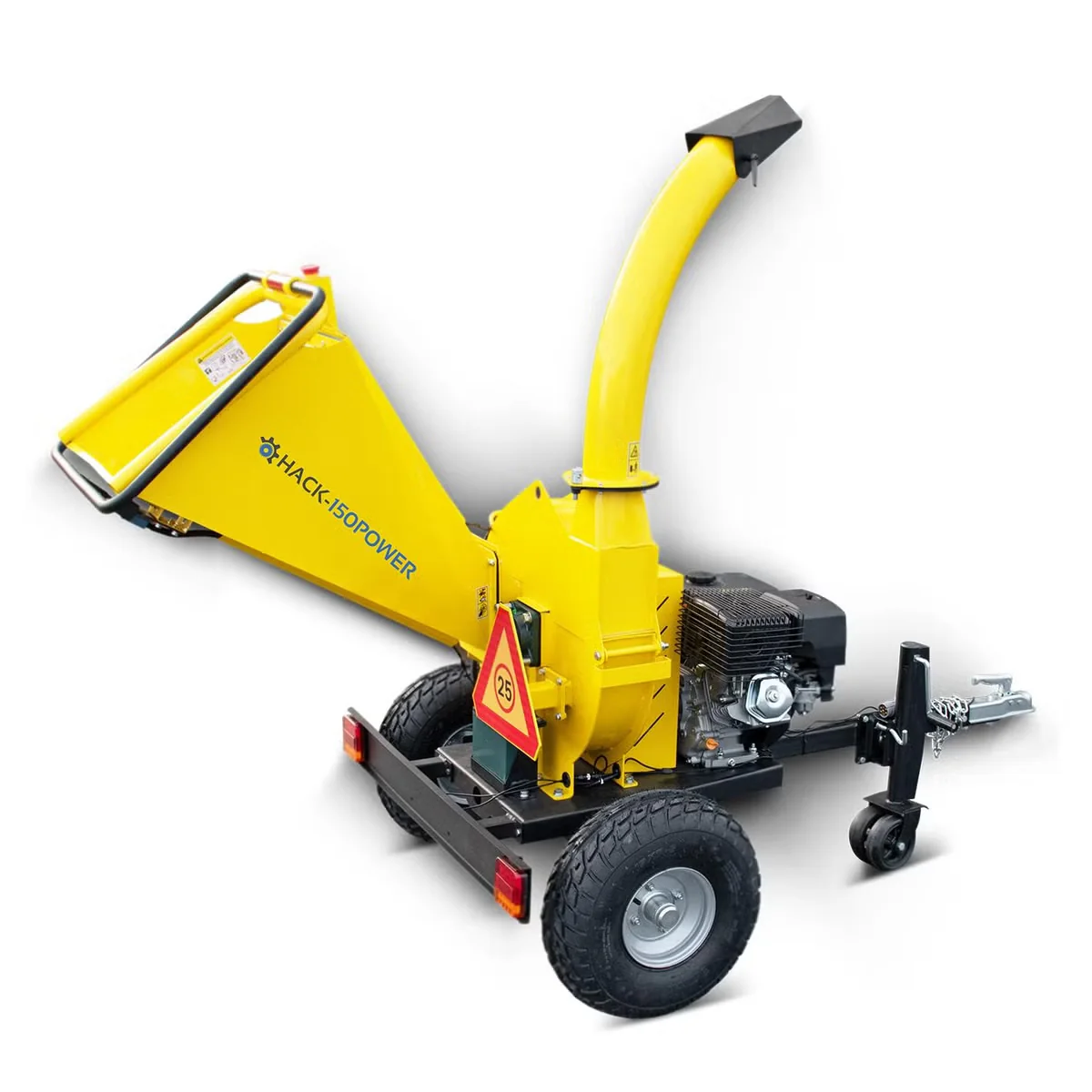 BAMATO HACK-150POWER Benzin-Holzhäcksler E-Start 9,0 kW 420 ccm