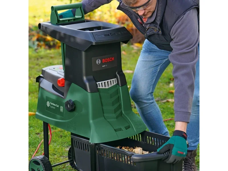 Bosch AXT 25 TC Gartenhäcksler mit Turbine-Cut-System