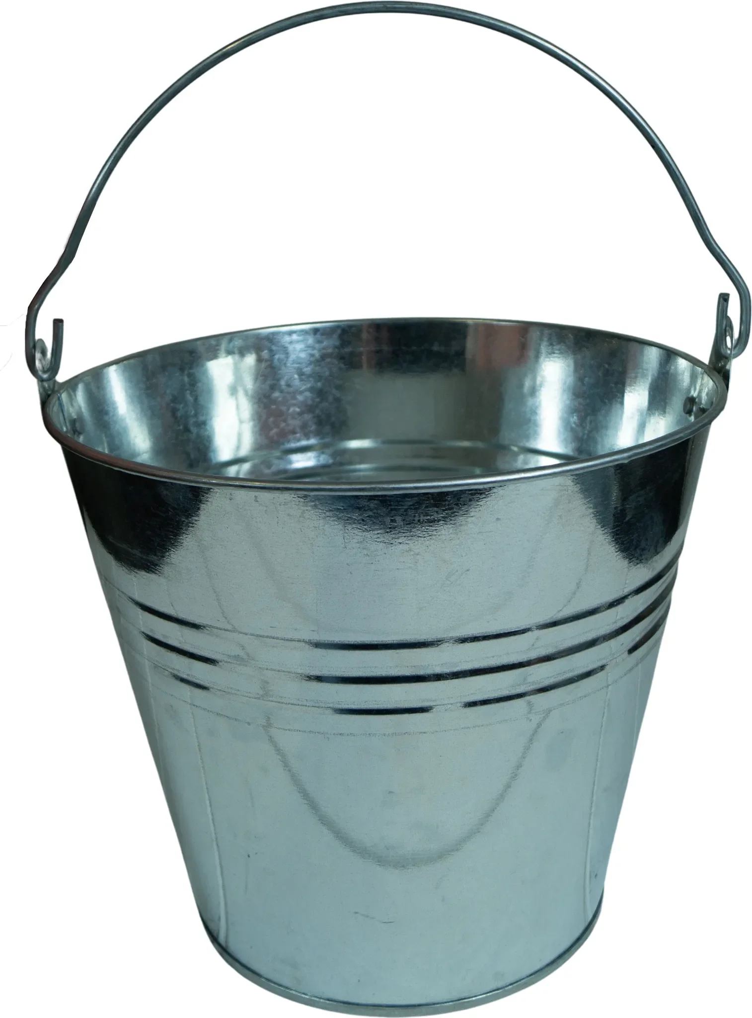 Zinkeimer silbergrau – 10 L Eimer, Ascheeimer & Dekokübel