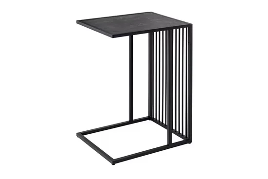 RIESS-AMBIENTE Beistelltisch ARCHITECTURE 65 cm graphit schwarz