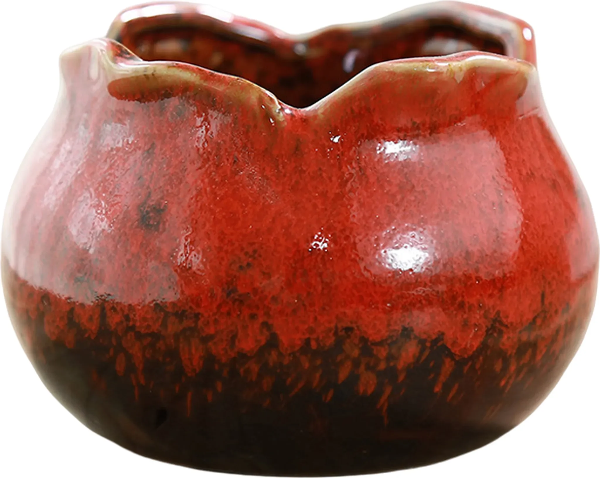 Blumentopf aus Keramik – Exquisite Sukkulententöpfe, Rot