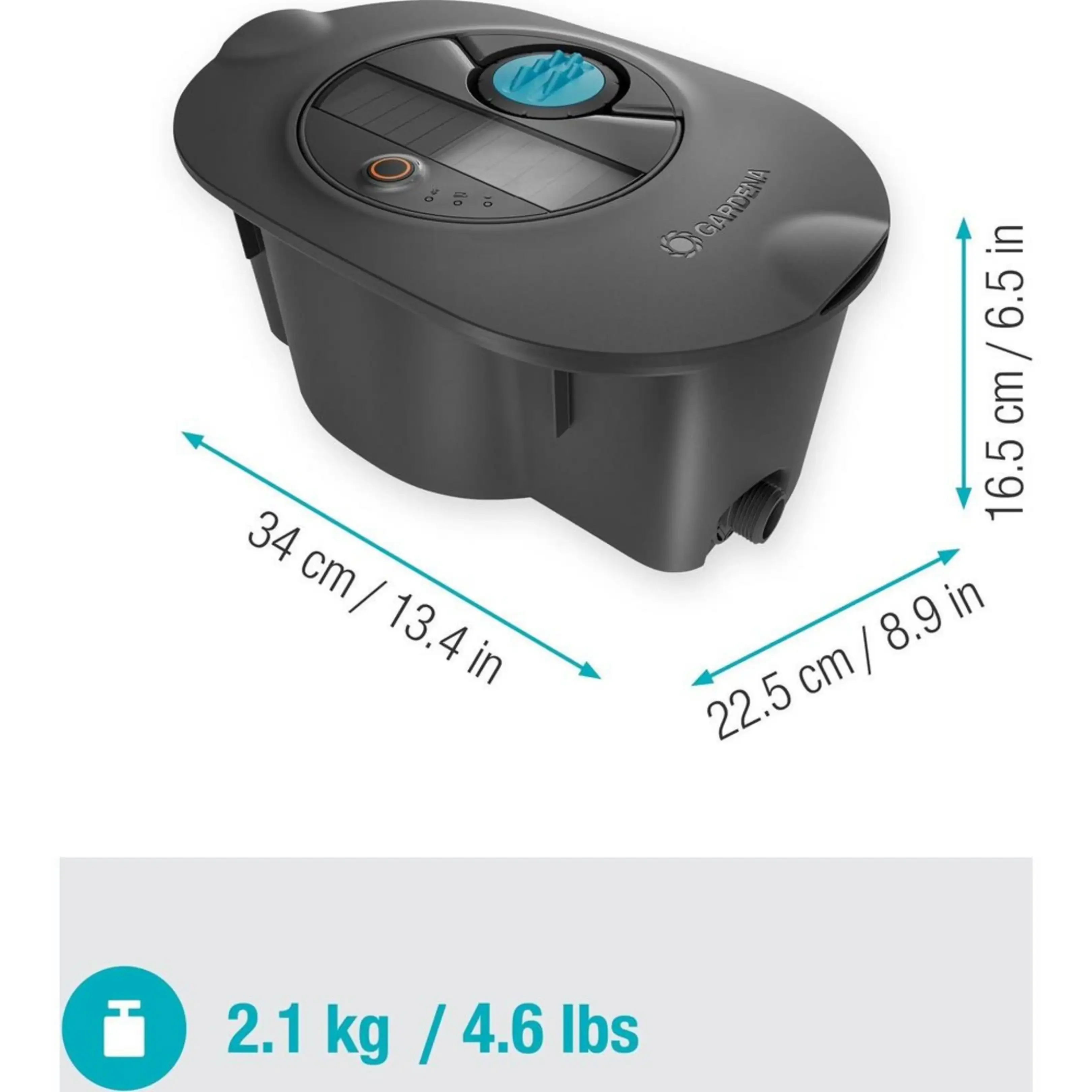 GARDENA AquaPrecise Smart Bewässerungssystem mit Versenkregner