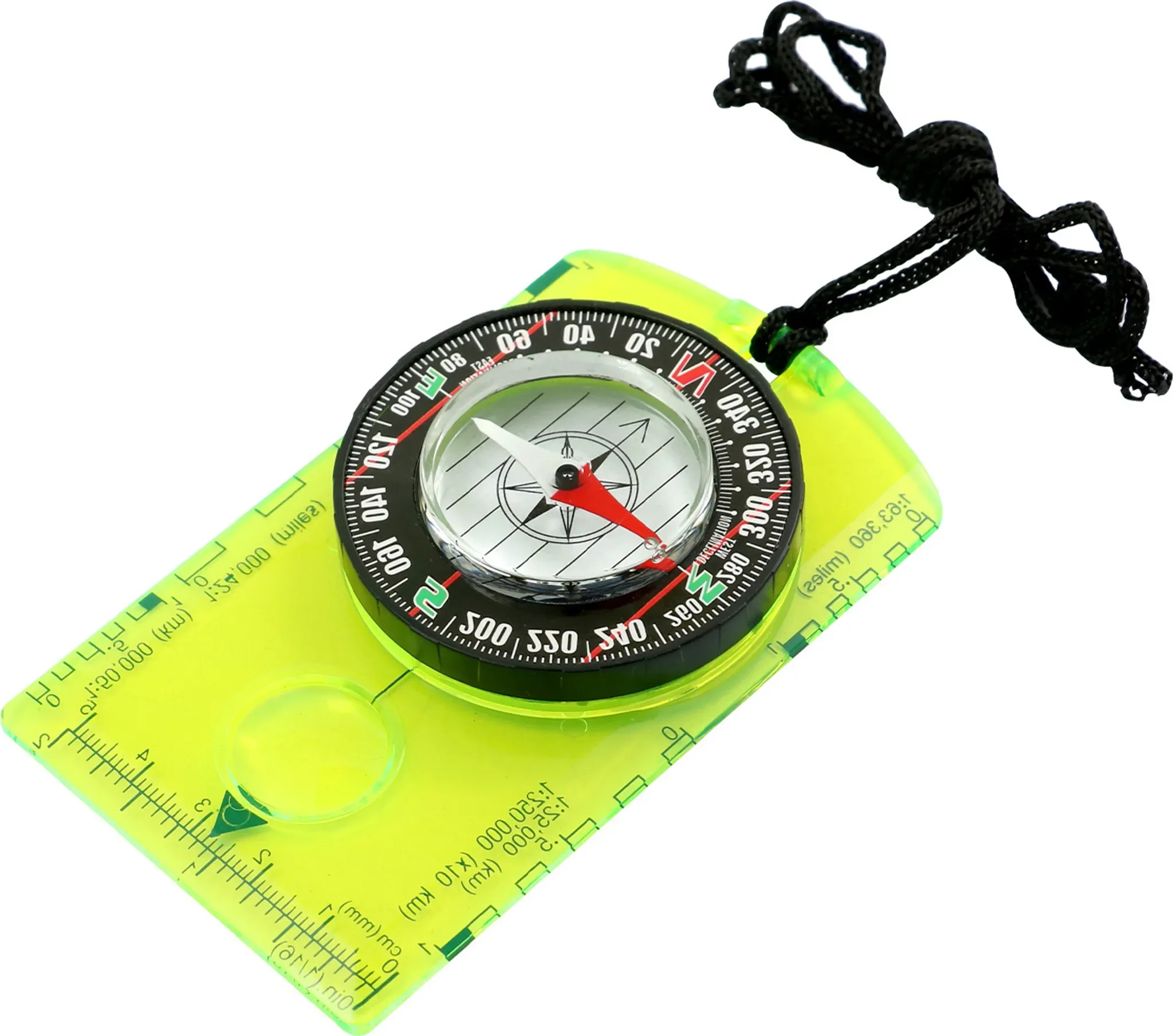 Multifunktionaler Orientierungslauf-Kompass – Hochpräzise & Kompakt