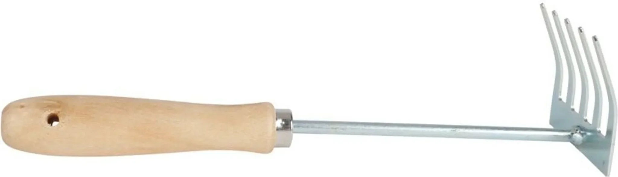 Kleinrechen – Handliche Gartenharke mit Holzgriff