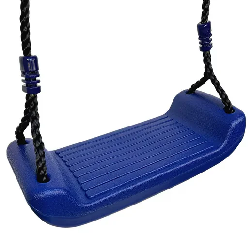 LOGGYLAND Schaukelsitz blau wetterfest, verstellbares Seil, 70 kg