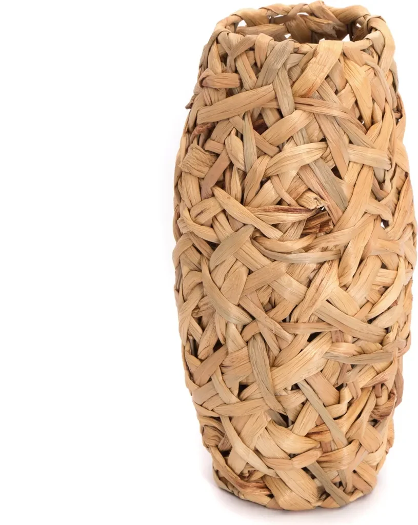 XTRADEFACTORY Bodenvase Calida 40 cm Wasserhyazinthe geflochten