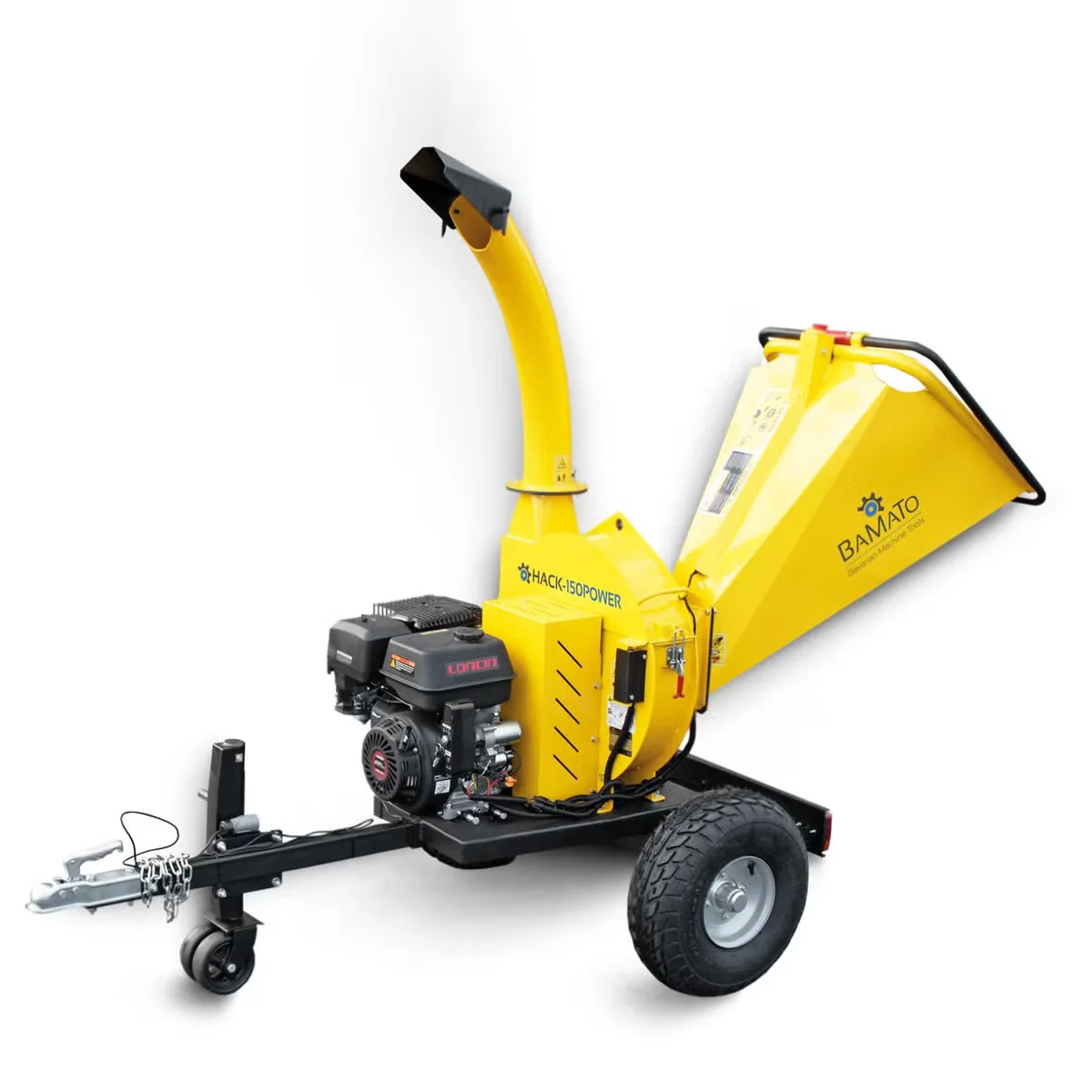 BAMATO HACK-150POWER Benzin-Holzhäcksler E-Start 9,0 kW 420 ccm