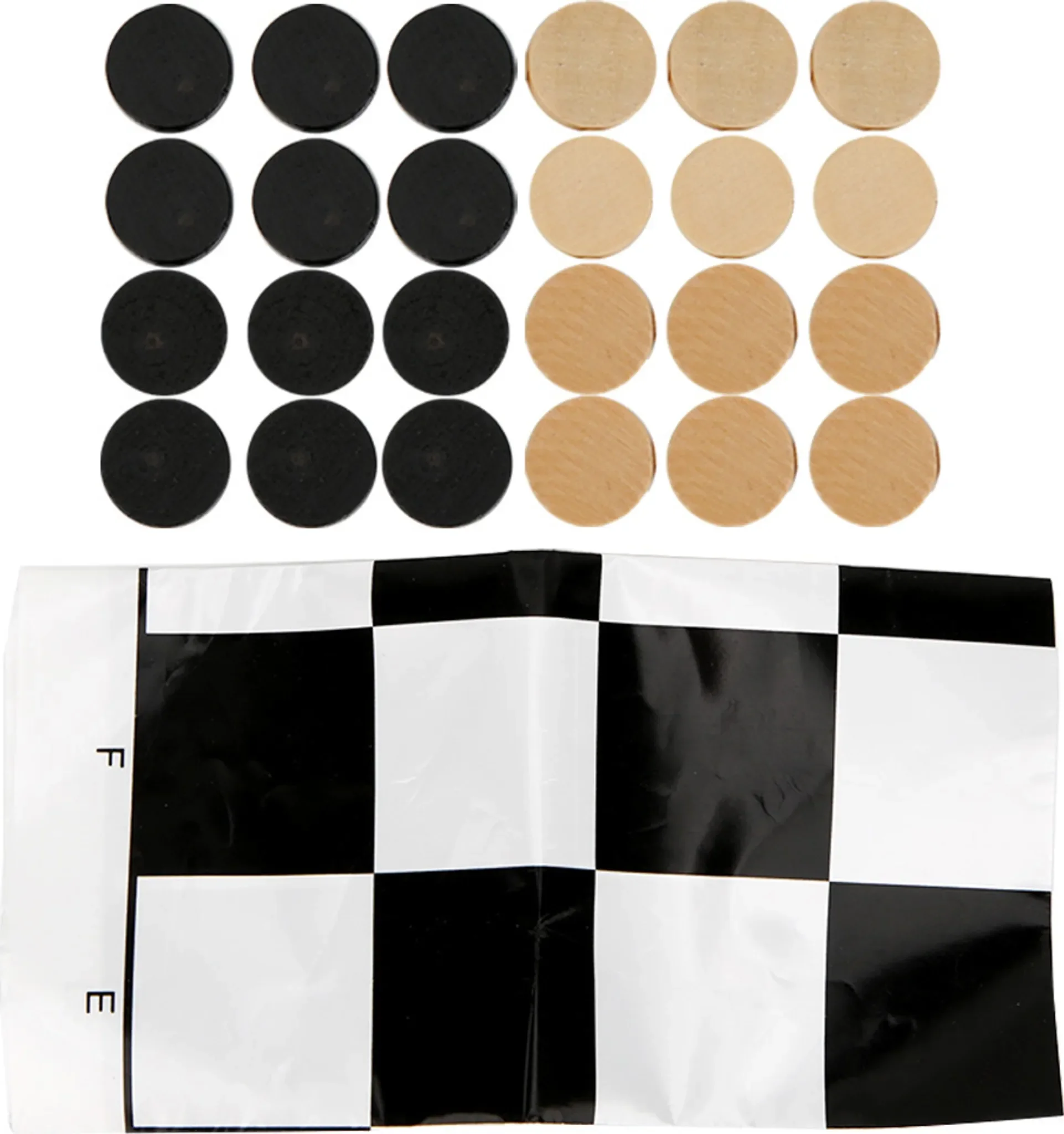 Holz-Dame-Spiel Set – Internationales Brettspiel aus Holz