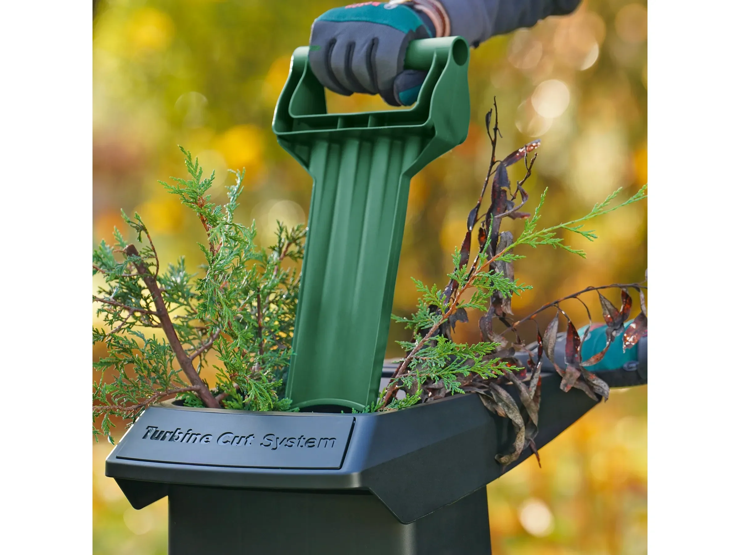 Bosch AXT 25 TC Gartenhäcksler mit Turbine-Cut-System