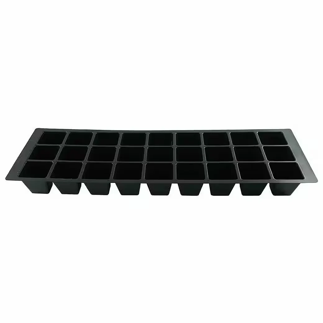 SIENA GARDEN Anzucht Topfplatte 27 Töpfe Ø4,5 cm Kunststoff gelocht