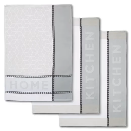 DYCKHOFF Geschirrtuch HOME & KITCHEN 50x70 cm 100% Baumwolle